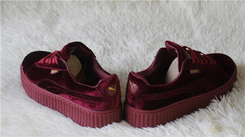 Puma Fenty Rihanna Creeper Velvet Royal Purple